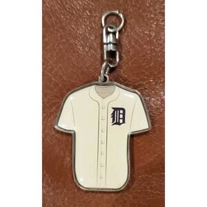 1.5 Inch Team Beans MLB 2017 Detroit Tigers Shirt Jersey Keychain Clip Flaws